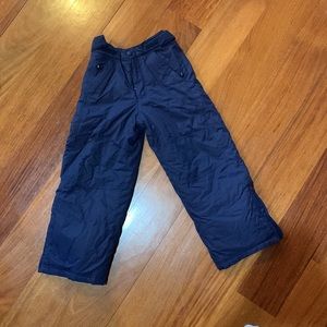 Blue snow pants
